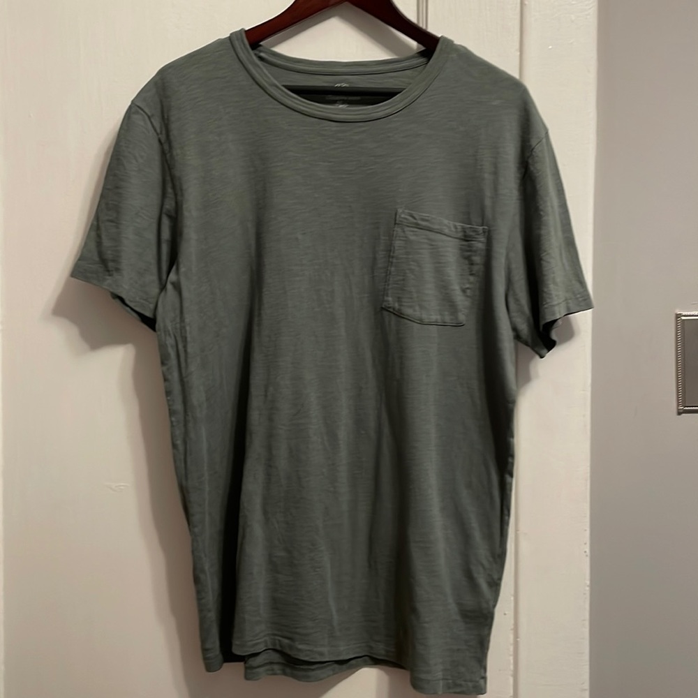J Crew mens size L crew neck tshirt